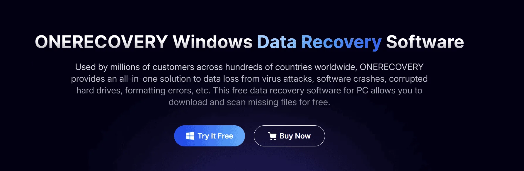 Recover with Data Recovery Software