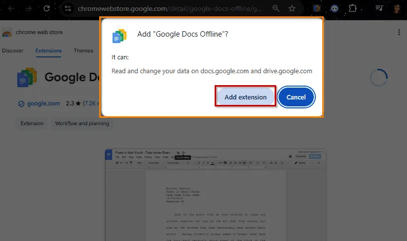 Installing Chrome Extension