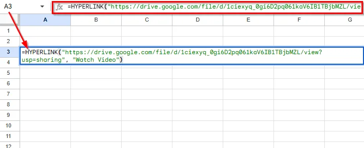 Insert a Video Using a Hyperlink
