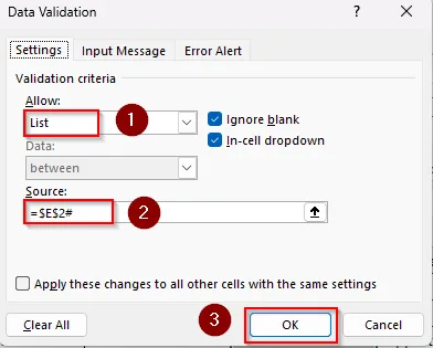 Using the SORT Function and Data Validation