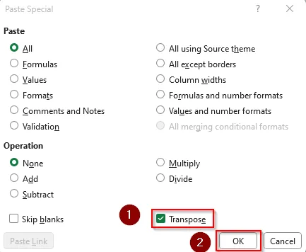 How to Rotate a Table in Excel (5 Different Examples) | Excel Insider