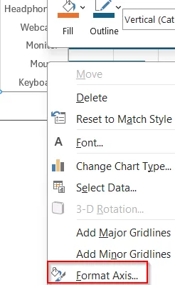 Sort Categories Using Axis Options by Reversing Order