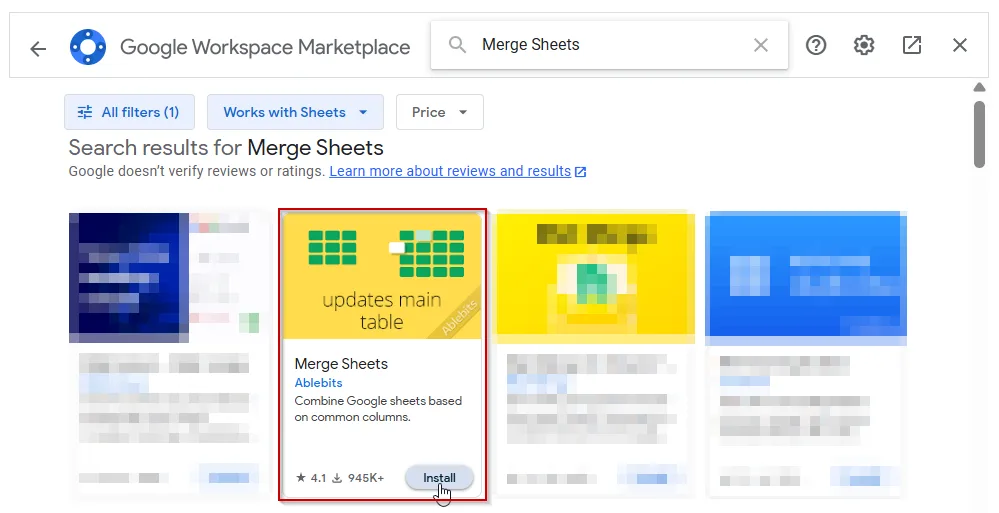 Use Google Sheets Add-Ons to Combine Sheets Without Formulas