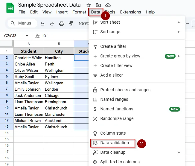 Duplicate Entry Validation