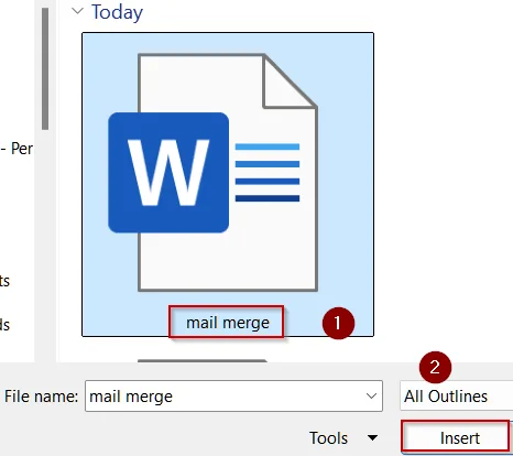 Steps to Merge Excel Data into PowerPoint Using Word