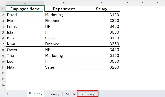 Keeping a Tab Always at the Ending or Beginning While Sorting