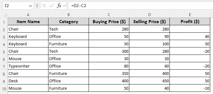 Convert Zeros to Blank Using Custom Cell Formatting