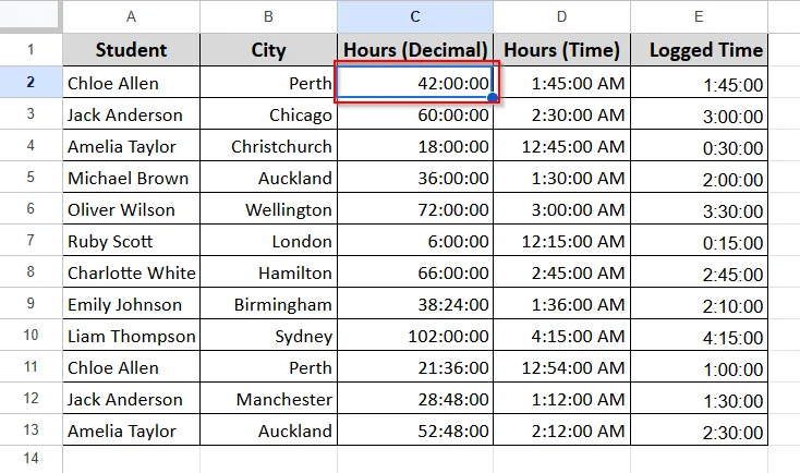 Conversion Between Decimal and Time