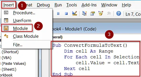 Automating Conversion via Excel VBA