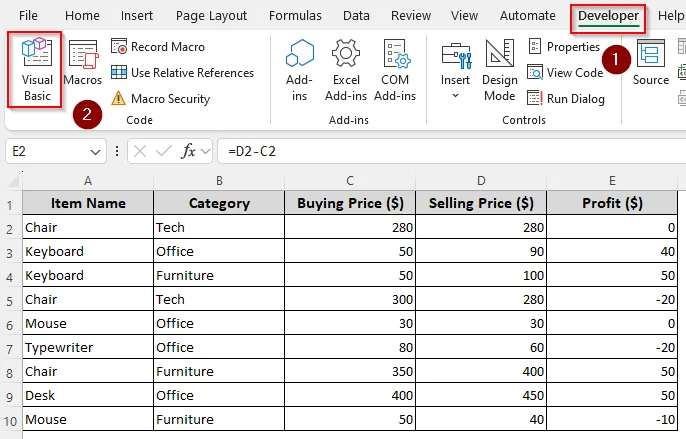 Custom VBA Macro to Set Cells to Blank
