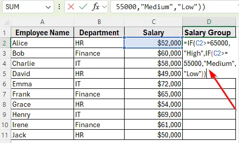 Sort by Values with a Custom Rule in Excel
