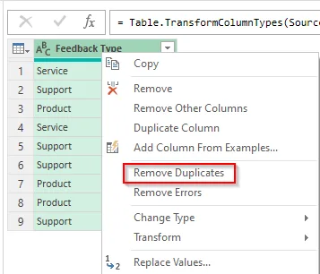 Sorting Reference Data with Power Query