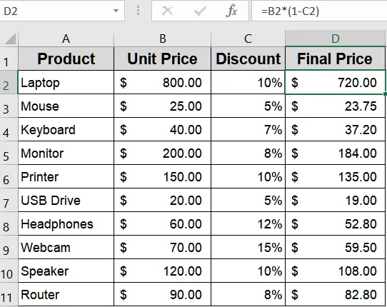 Converting Formula Results Using Copy and Paste Feature