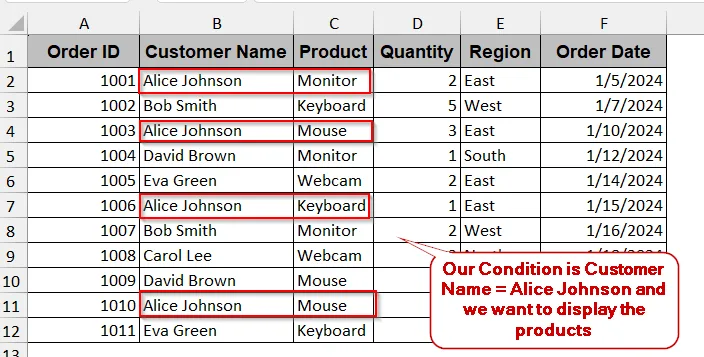 How to Find Multiple Values in Excel (6 Effective Methods) | Excel Insider