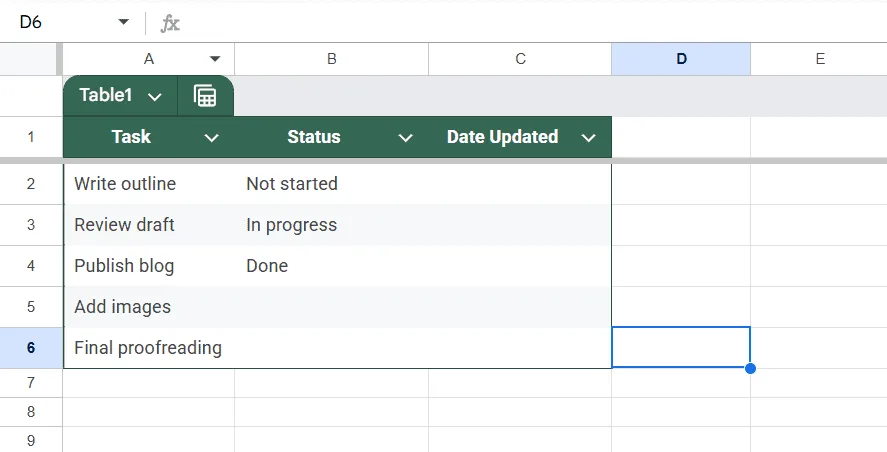 Use Apps Script to Autofill Date on Any Edit in a Specific Column