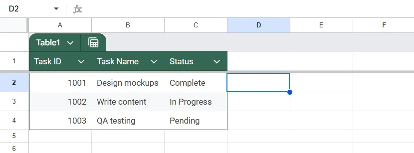 Reference a Cell from Another Workbook Using the IMPORTRANGE Function