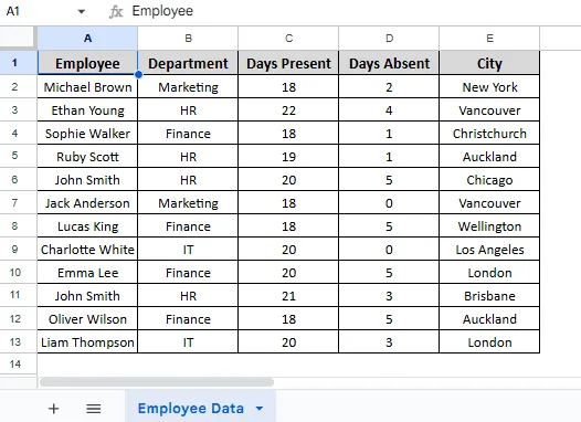Transpose Rows to Columns Using the Paste Special Tool