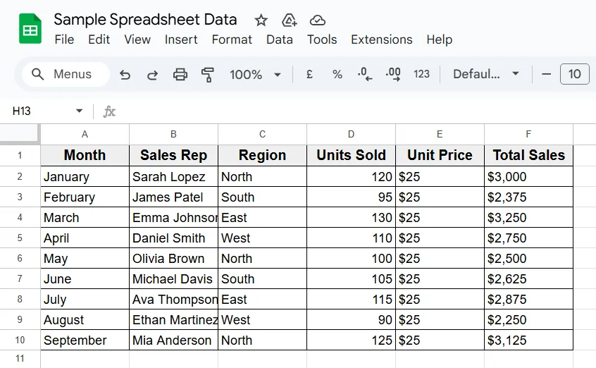 Steps to Change Margins in Google Sheets