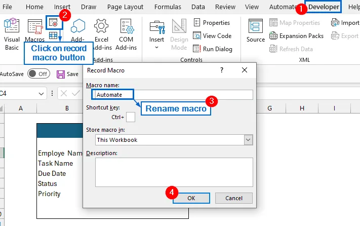 Step-by-Step Guide to Creating an Autofill Form in Excel