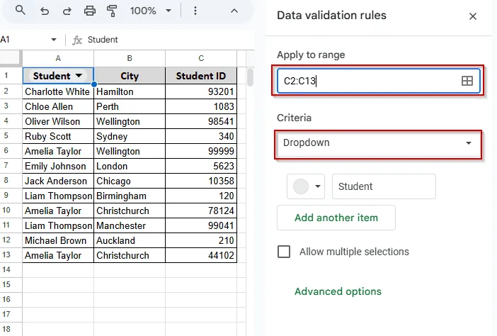 Length-Based Validation