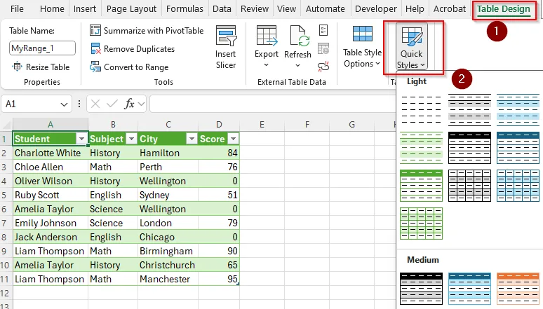 Replacing Blank Cells with Power Query