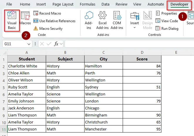 Applying VBA Macro to Replace Blank Cells