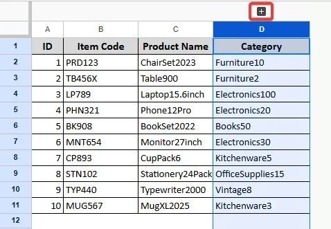 Hiding Rows or Columns as a Group