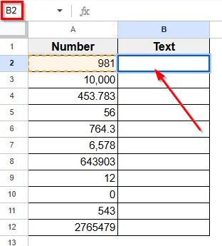 Using TO_TEXT Function