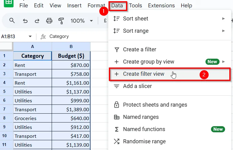 Apply Filter to Hide Rows Based on Cell Value