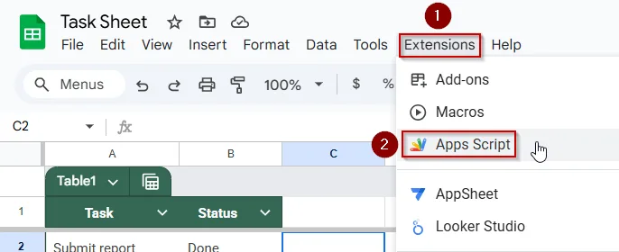 Use Apps Script to Check If Cell Color is Red and Return a Value
