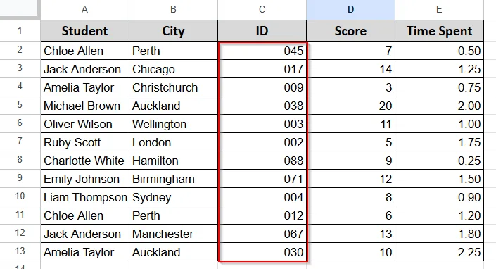 Changing to Custom Number Format