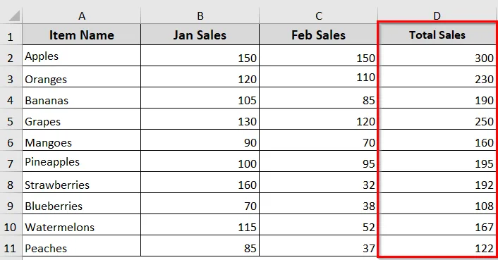 Examples of For…Next Loop In Excel VBA