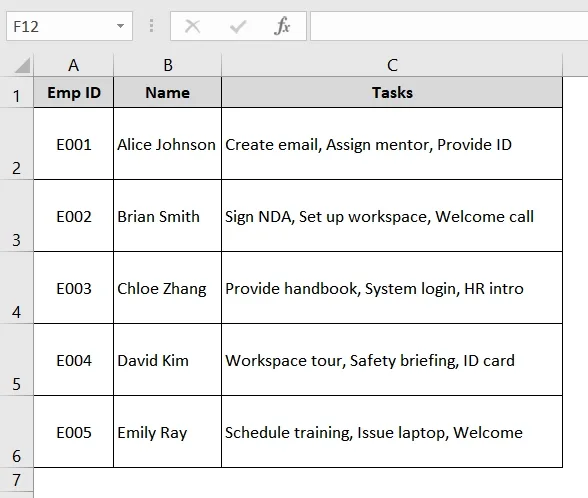 Implementing CHAR(149) with Line Breaks to Insert Multiple Bullet Points in Excel Cell