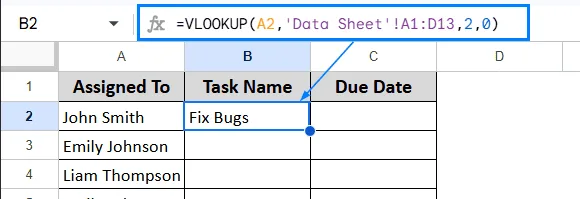Use VLOOKUP in the Same Spreadsheet Across Different Workbook