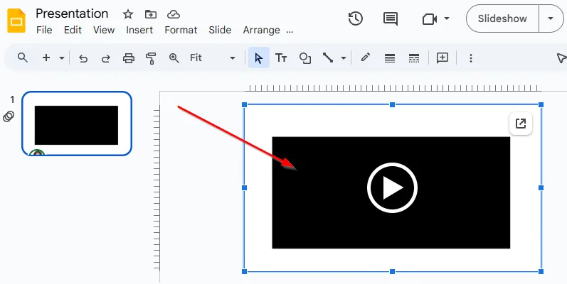 Embed a Video Using Google Drawing