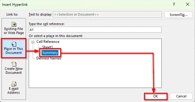 Create a Navigation Button Using Shapes in Excel