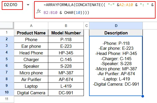 Applying ARRAYFORMULA With Basic Formulas