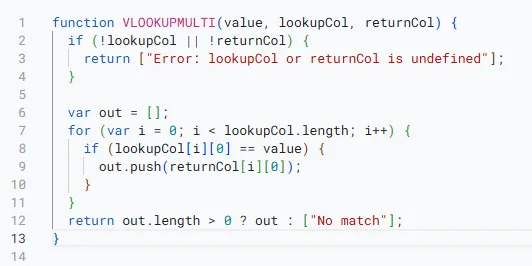 Alternative to VLOOKUP for Returning Multiple Matches