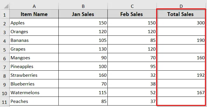 Examples of For…Next Loop In Excel VBA
