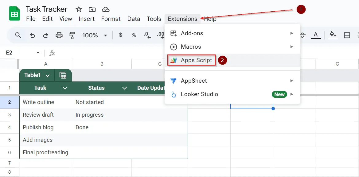 Only Autofill the Date Once with this Apps Script