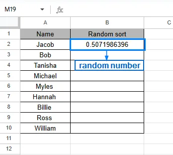 Randomize List Using RAND Function