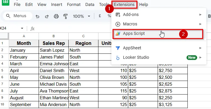 Using Google Apps Script to Delete Multiple Sheets