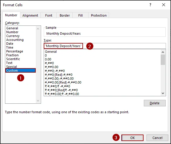Steps to Create Two Variable Data Table