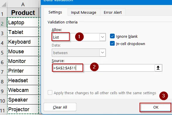 Create a Drop-Down Driven Dynamic Text Box Using Formulas