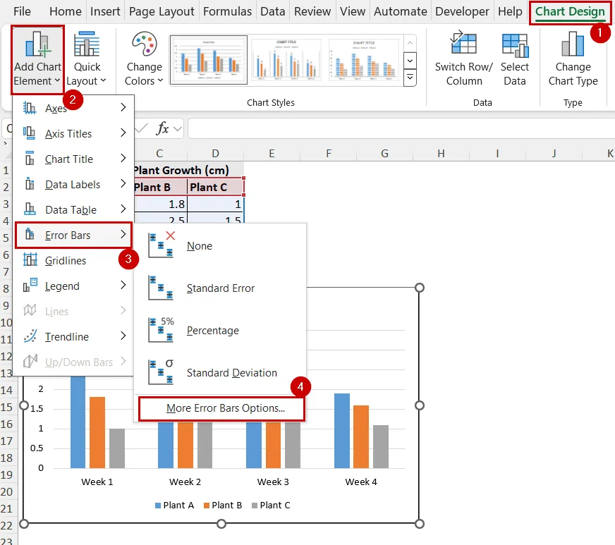 selecting a specific series from multiple series
