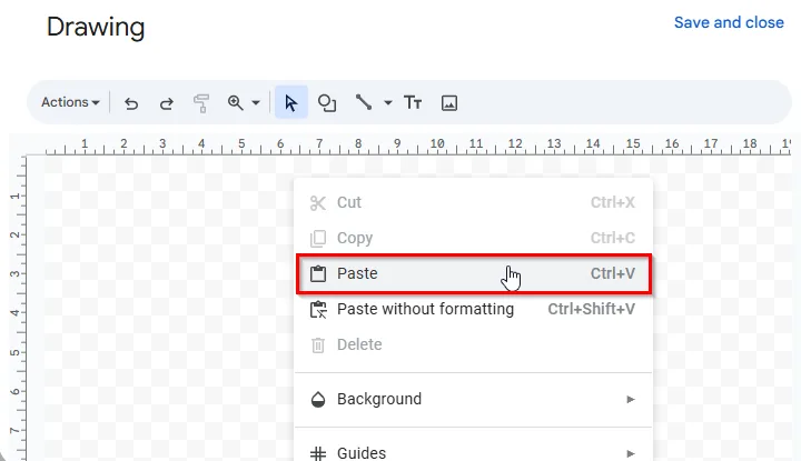Embed a Video Using Google Drawing