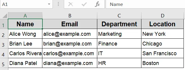 Use Text to Columns to Split Pasted Comma-Separated Data
