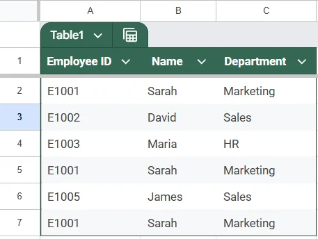 Use Helper Column & VLOOKUP Function to Find the Nth Duplicate