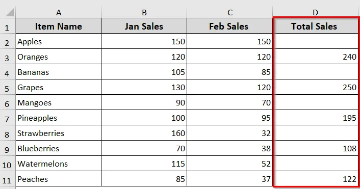 Examples of For…Next Loop In Excel VBA