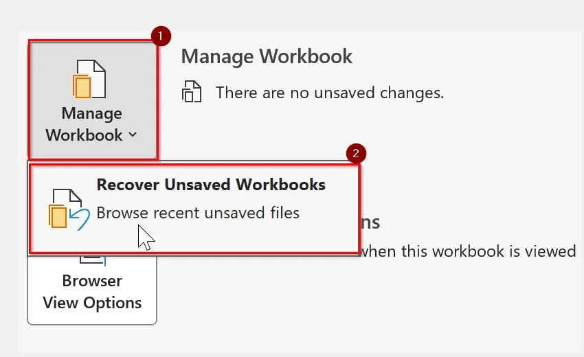 How to Recover Previous Version of Excel File (4 Possible Ways) | Excel ...